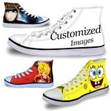 Chaussures en toile mixte à personnaliser par votre image