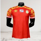 Maillot de Football orange Congo 2026, équipe nationale, drapeau, 