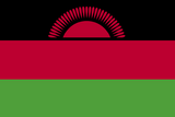 Drapeau national Malawi, Supporters, Fans, Football, Cameroun