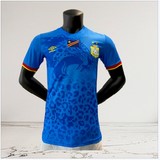 Maillot de Football blanc Congo 2026, équipe nationale, drapeau, 