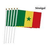 Drapeau main Sénégal, Supporters, Fans, Football, Cameroun