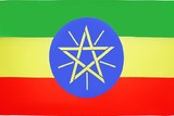Drapeau national Éthiopia, Supporters, Fans, Football, Cameroun