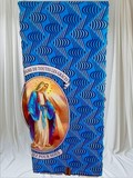 Tissu Réligieux Pagne Africain Marie, Cameroun, africain 3/6 yard, Ndop bamilékés Cameroun, ventes solidaire,lafermedeleo,Djankawax,